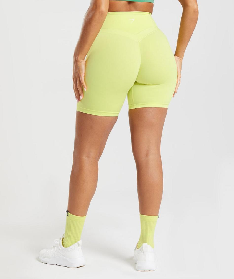 Pantalones Cortos Gymshark Whitney Cycling Mujer Verde | CO 2704XYU